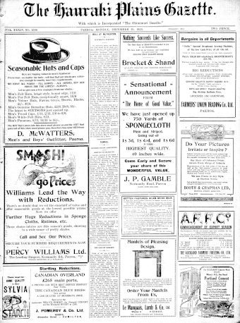 Issue page