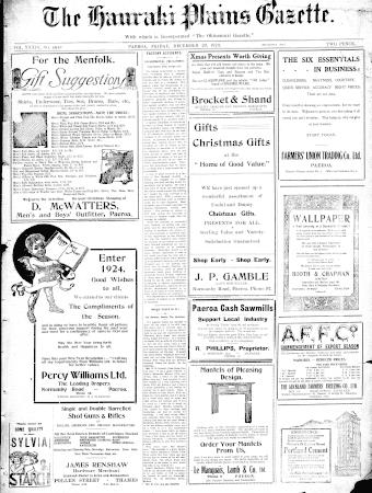 Issue page