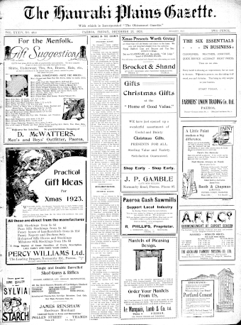 Issue page