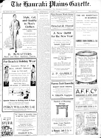 Issue page