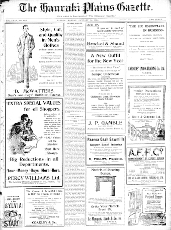 Issue page