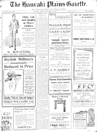 Issue page