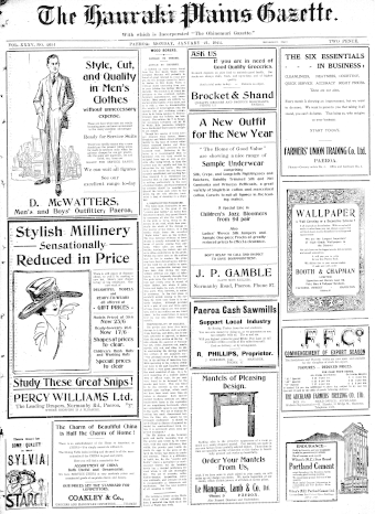 Issue page