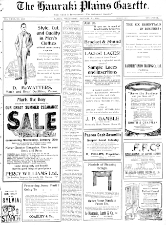 Issue page