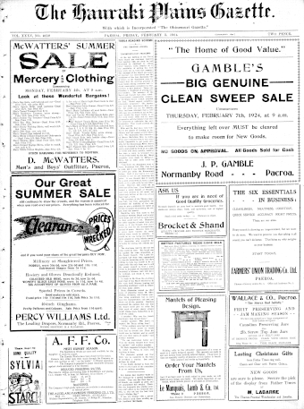 Issue page
