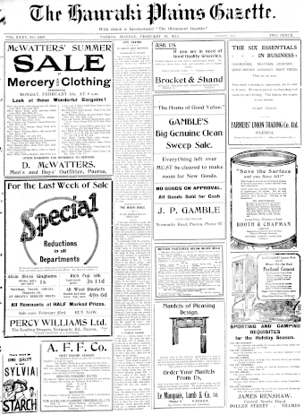 Issue page