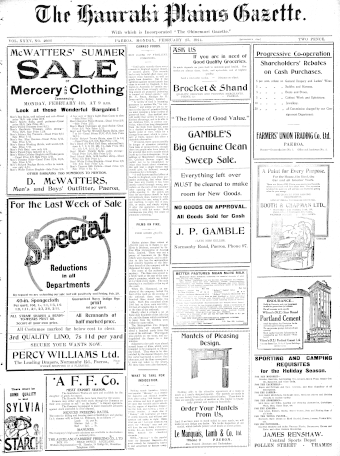 Issue page