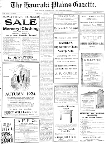 Issue page