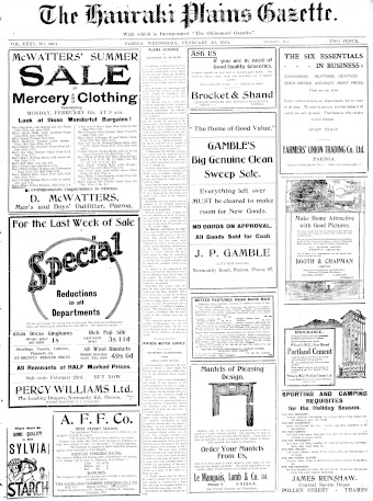 Issue page