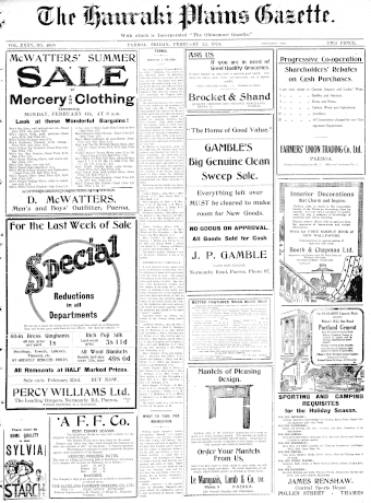 Issue page