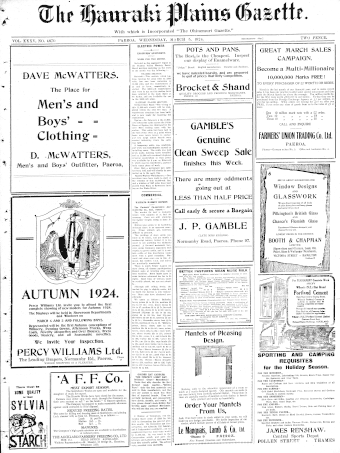 Issue page
