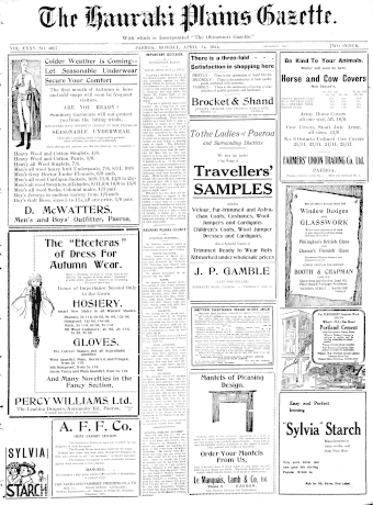 Issue page