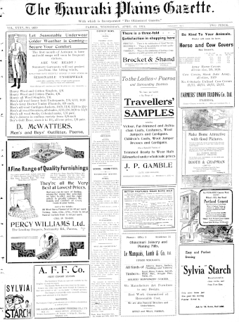 Issue page