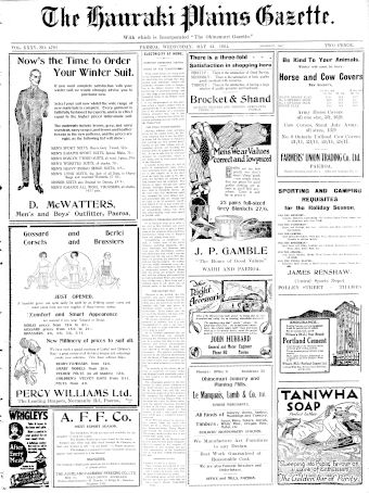 Issue page