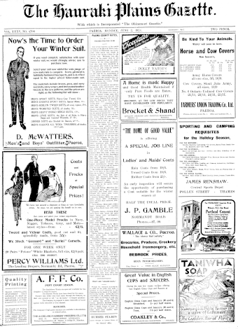 Issue page