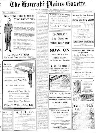 Issue page