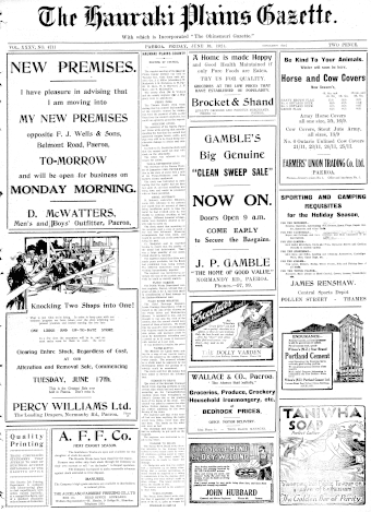 Issue page