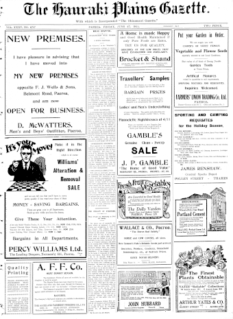 Issue page