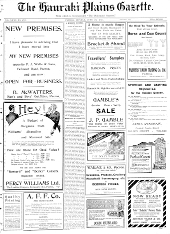 Issue page