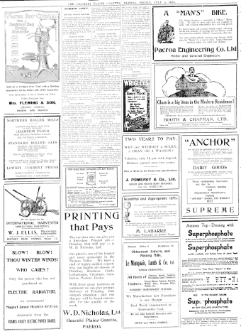 Issue page