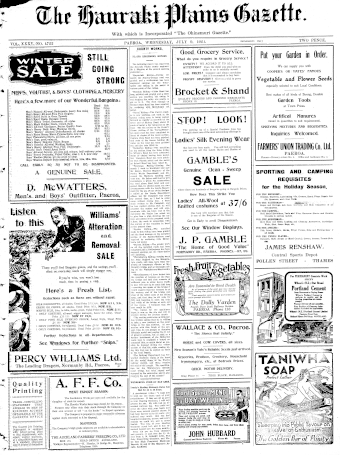 Issue page