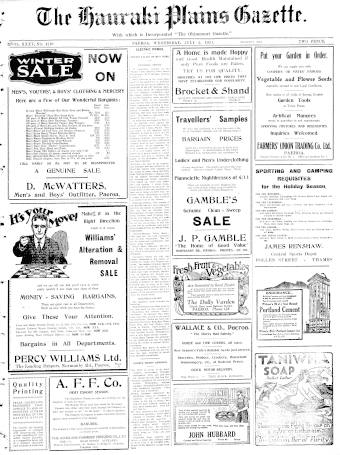 Issue page