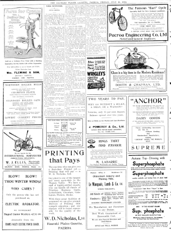 Issue page