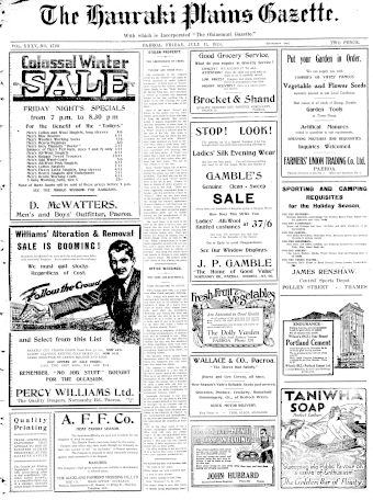Issue page