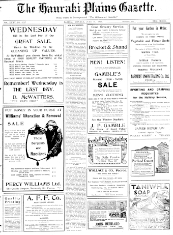 Issue page