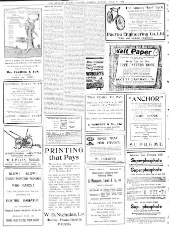 Issue page