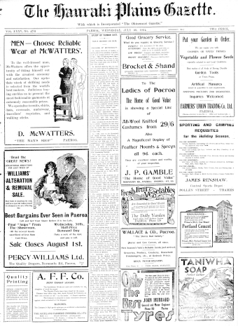 Issue page