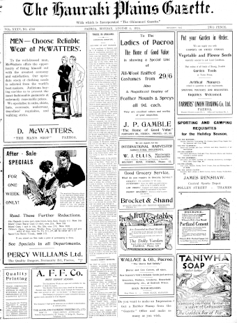 Issue page