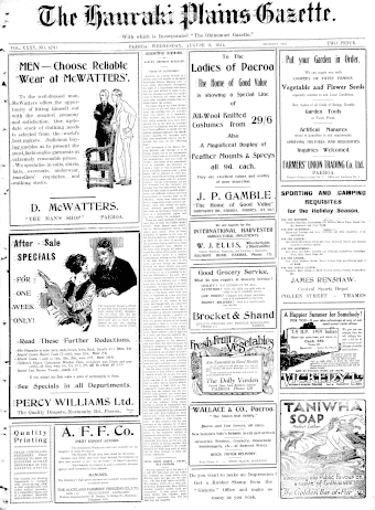 Issue page