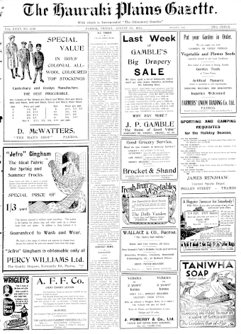 Issue page