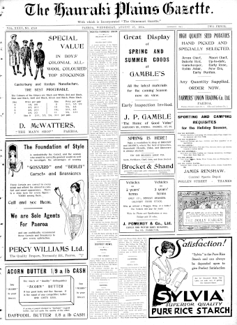 Issue page