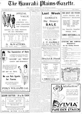 Issue page