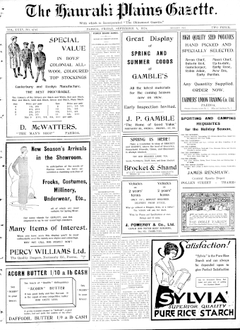 Issue page
