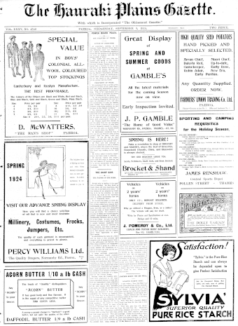 Issue page
