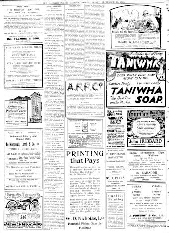 Issue page