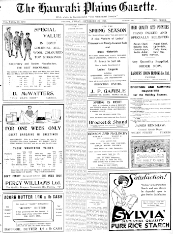 Issue page