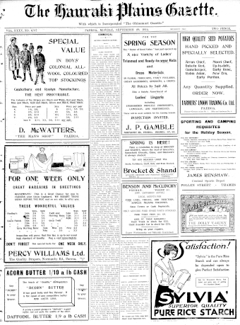 Issue page