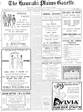Issue page