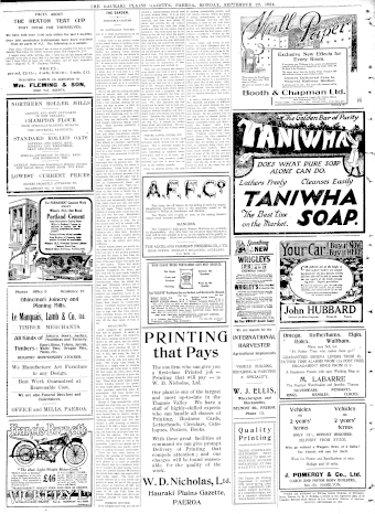 Issue page