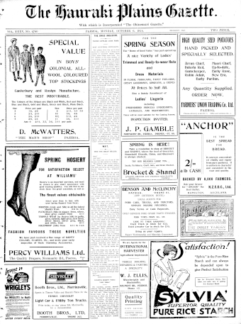 Issue page