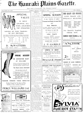 Issue page