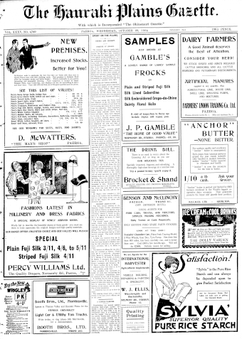 Issue page