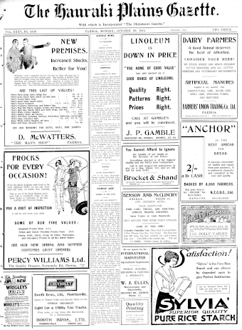 Issue page