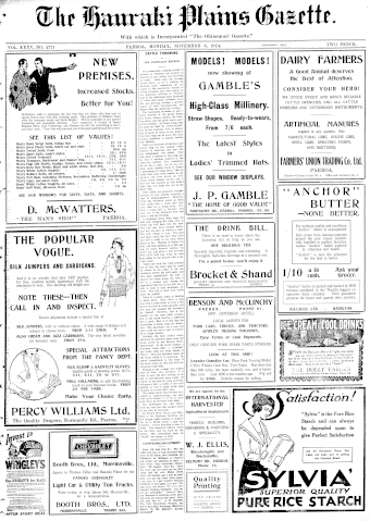 Issue page