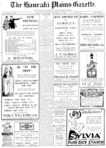 Issue page
