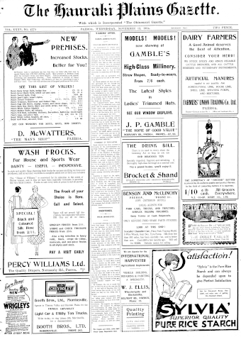 Issue page